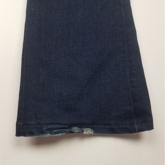 J Brand | Dark Denim Bottom Flare Jeans 27 - Picture 6 of 6